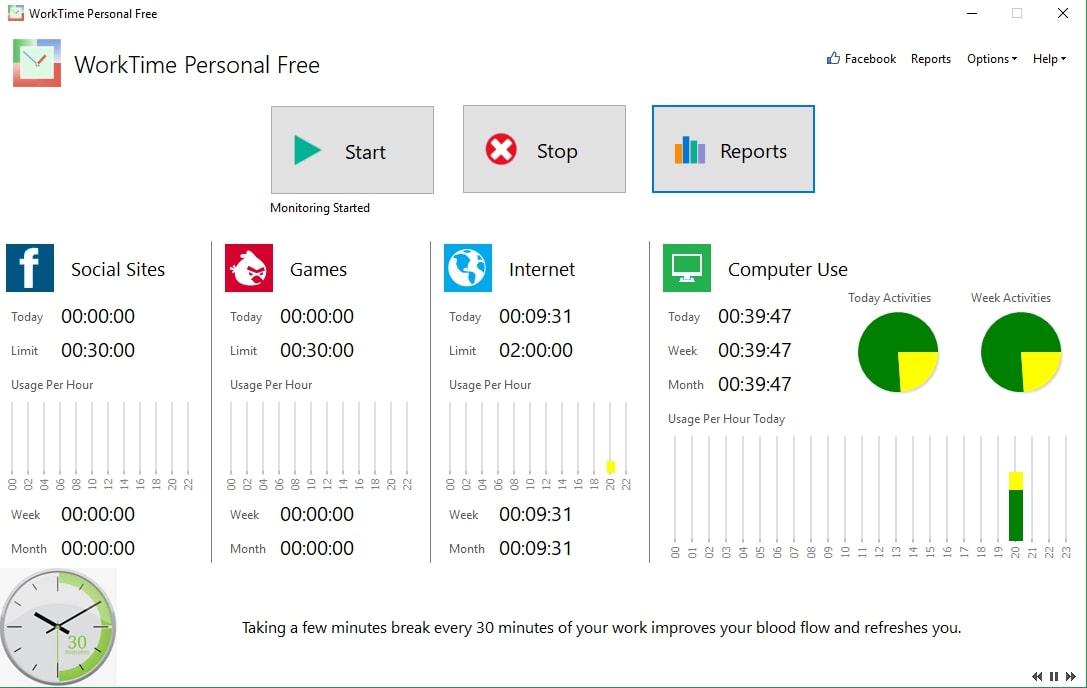 Imagem 1 do WorkTime Personal