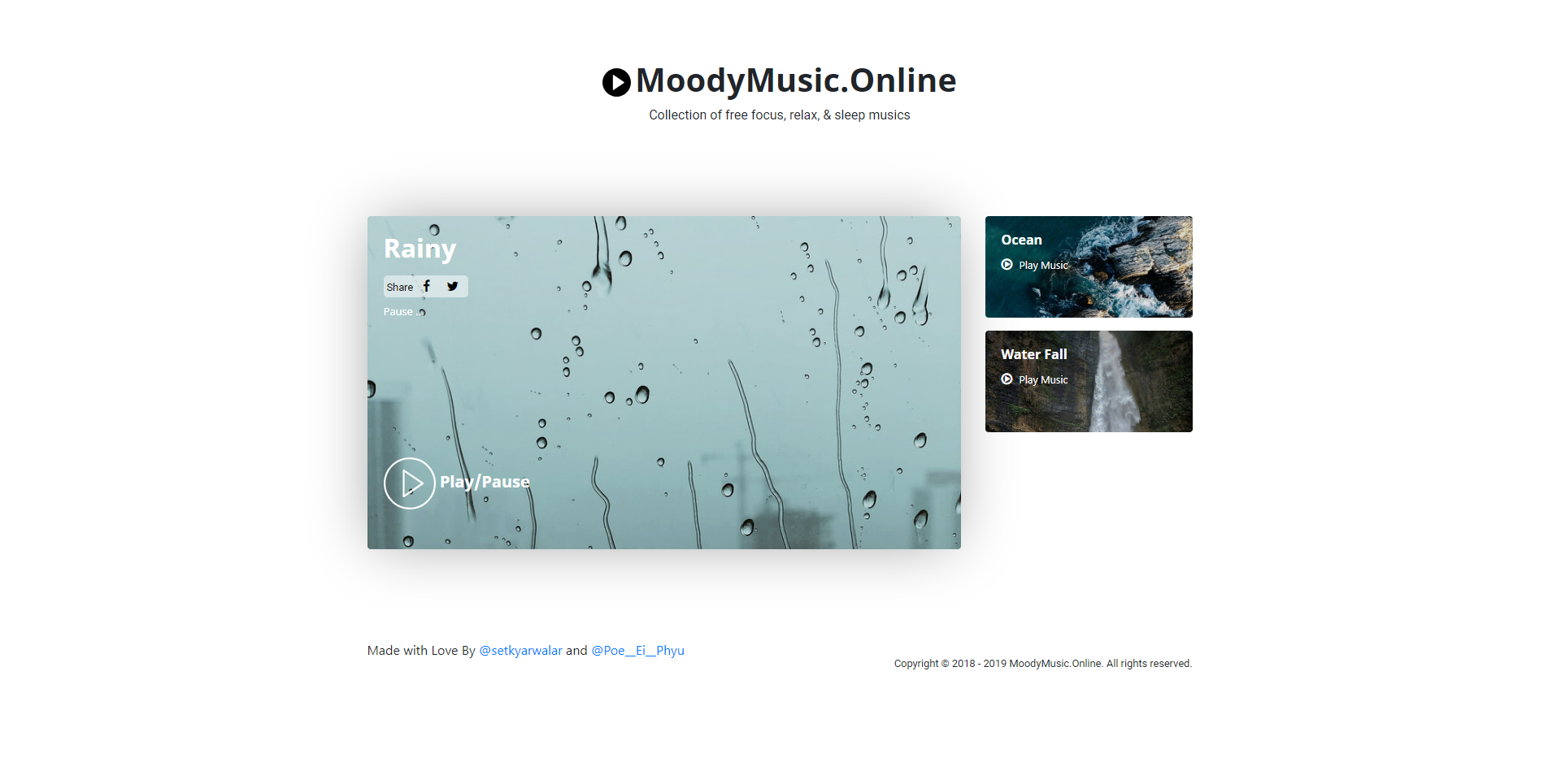 Moody Music Online - Imagem 1 do software