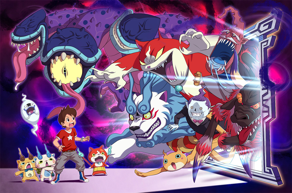 Jogadores poderão alternar entre humanos e yo-kai em Yo-kai Watch 4