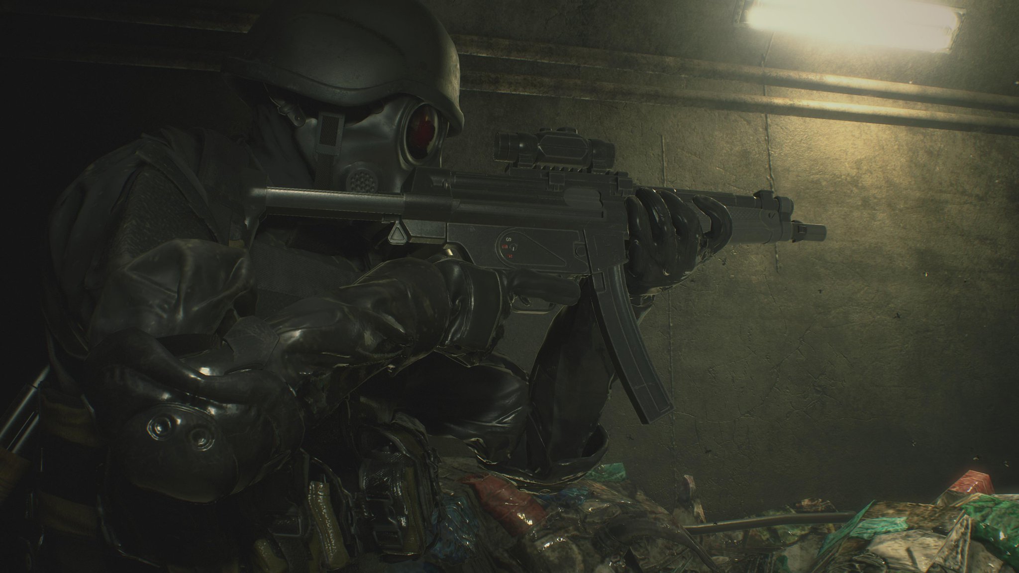 Capcom divulga imagens oficiais de HUNK e Tofu em Resident Evil 2 Remake