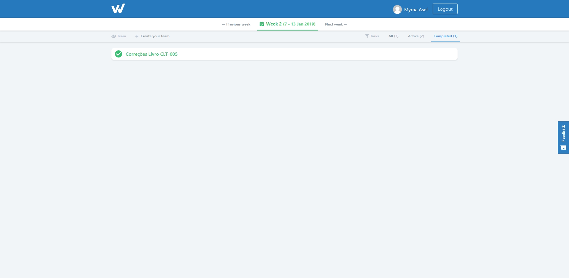 Imagem 7 do Workweek