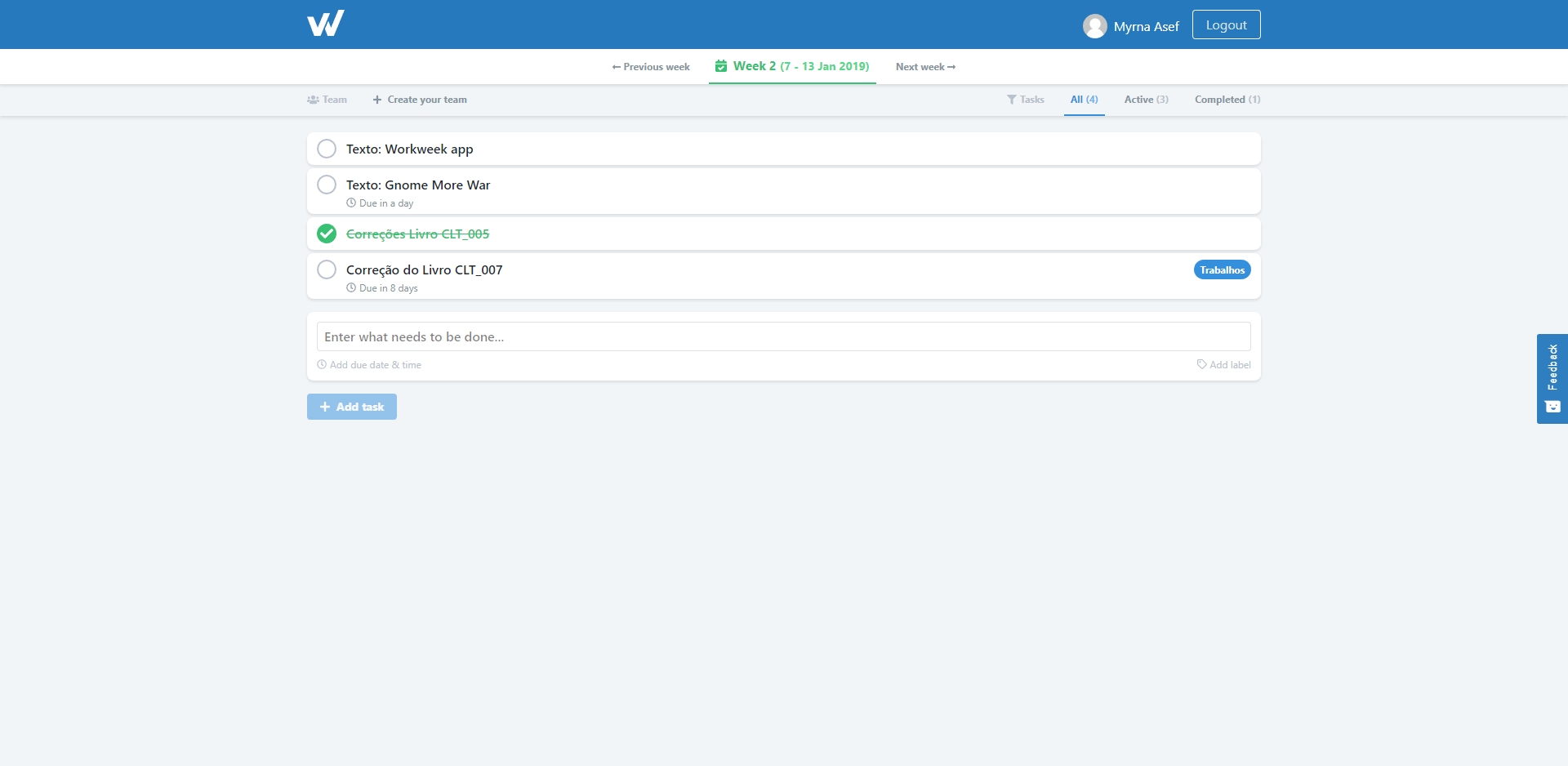 Imagem 8 do Workweek