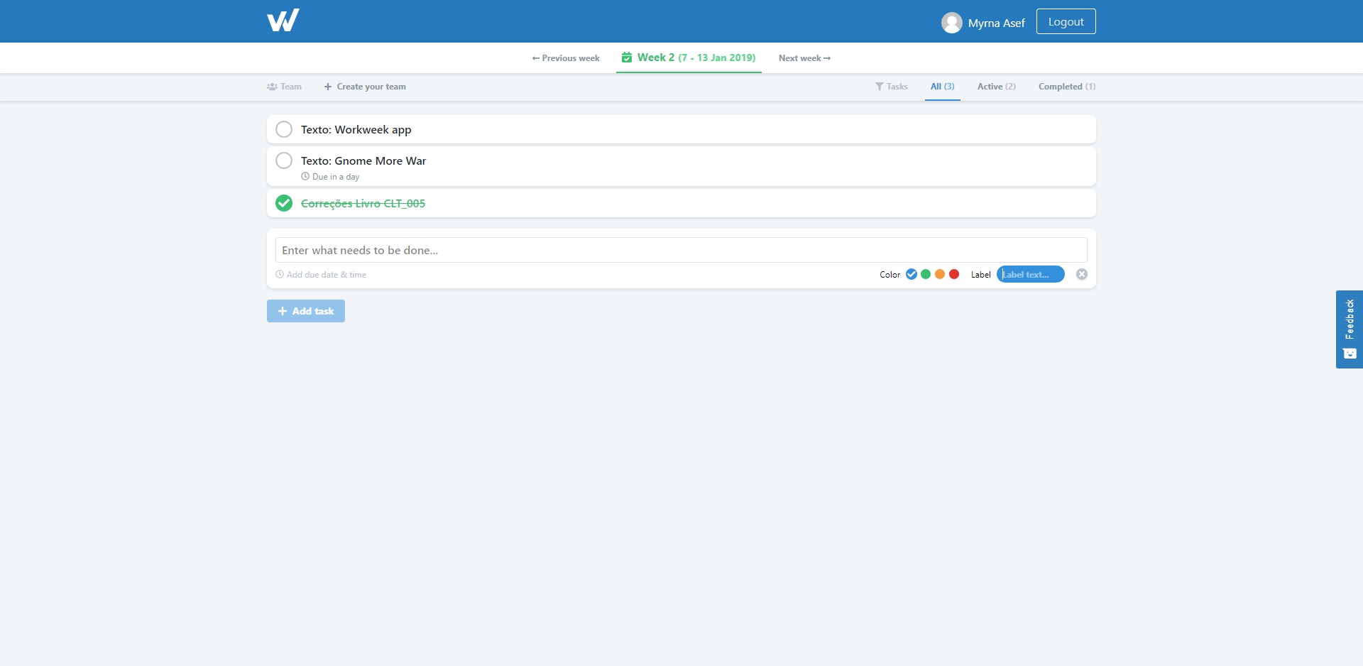 Imagem 9 do Workweek