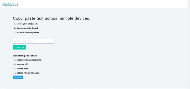 Imagem 1 do Klip Space