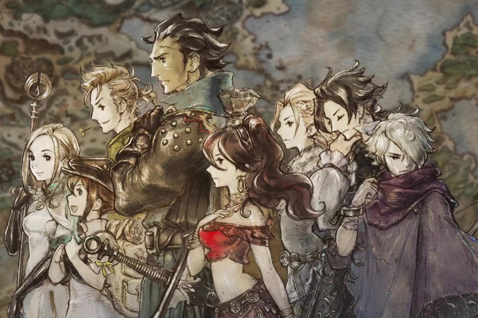 Estúdio de Octopath Traveler registra a marca “HD-2D”