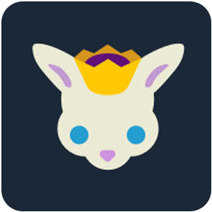 Logo King Rabbit Ícone Logo King Rabbit Ícone