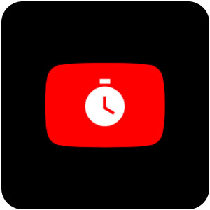 Logo YouTube Time Tracker Ícone Logo YouTube Time Tracker Ícone