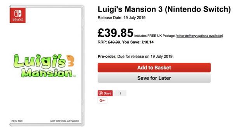 Rumor: vaza data de estreia de Luigi’s Mansion 3, Animal Crossing e mais