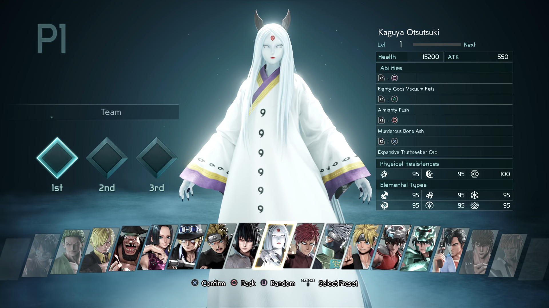 Quais os personagens de Jump Force?
