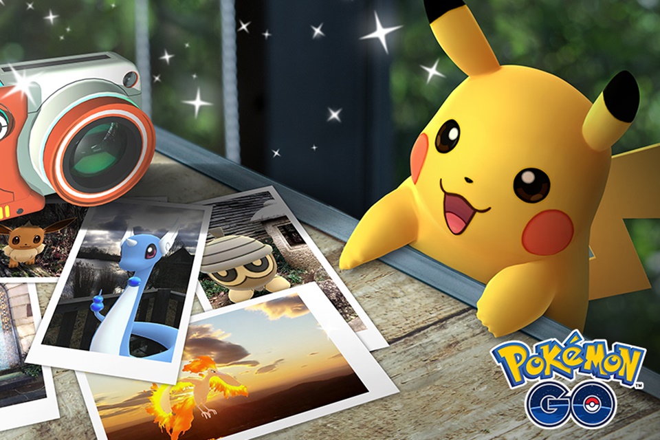 Retrato de GO traz um estúdio de fotografia para dentro de Pokémon GO