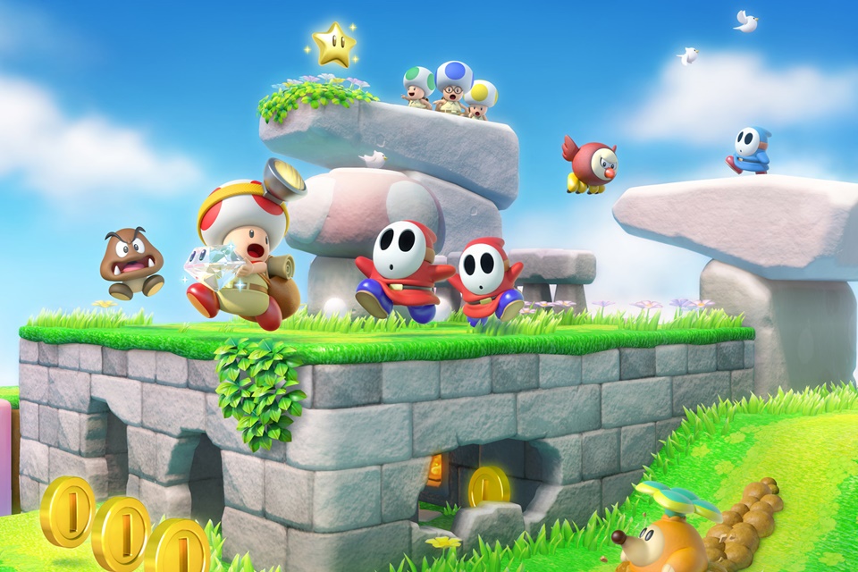 Captain Toad: Treasure Tracker recebe modo cooperativo e revela DLC