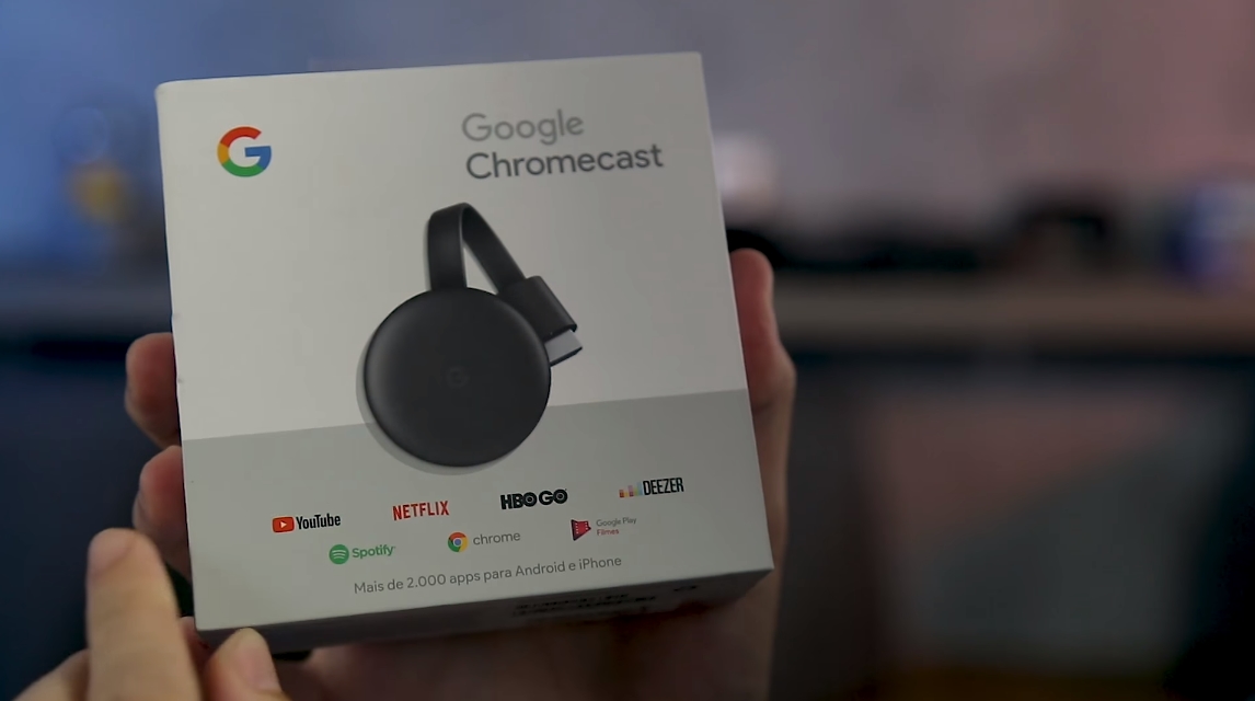 burst hjem Modtager maskine Google Chromecast 3: review/análise [vídeo] - TecMundo