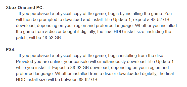 Parece Piada Patch De Dia 1 De The Division 2 Exige Ate 90 Gb De Download Voxel