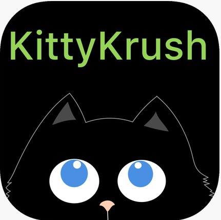 Logo KittyKrush IOS Ícone Logo KittyKrush IOS Ícone