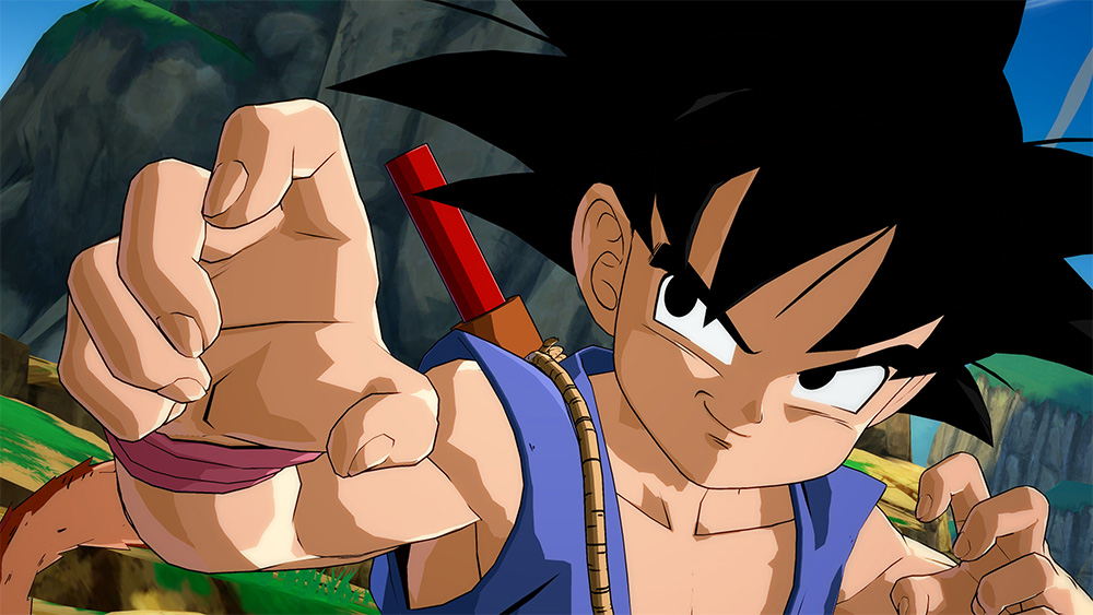 Imagens liberadas de Dragon Ball FighterZ mostram Goku da série GT em ação