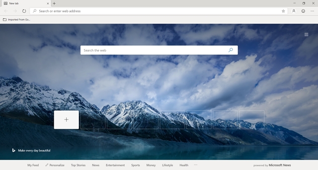 Microsoft Edge Insider - Imagem 1 do software
