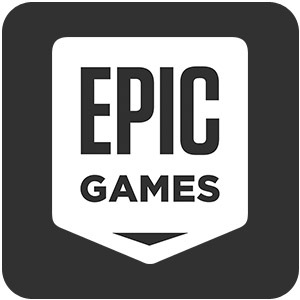 Logo Launcher da Epic Games Store Ã­cone