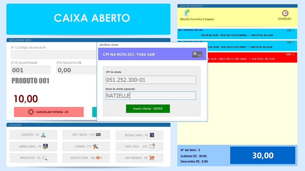 Imagem 2 do Sistema Vendaki