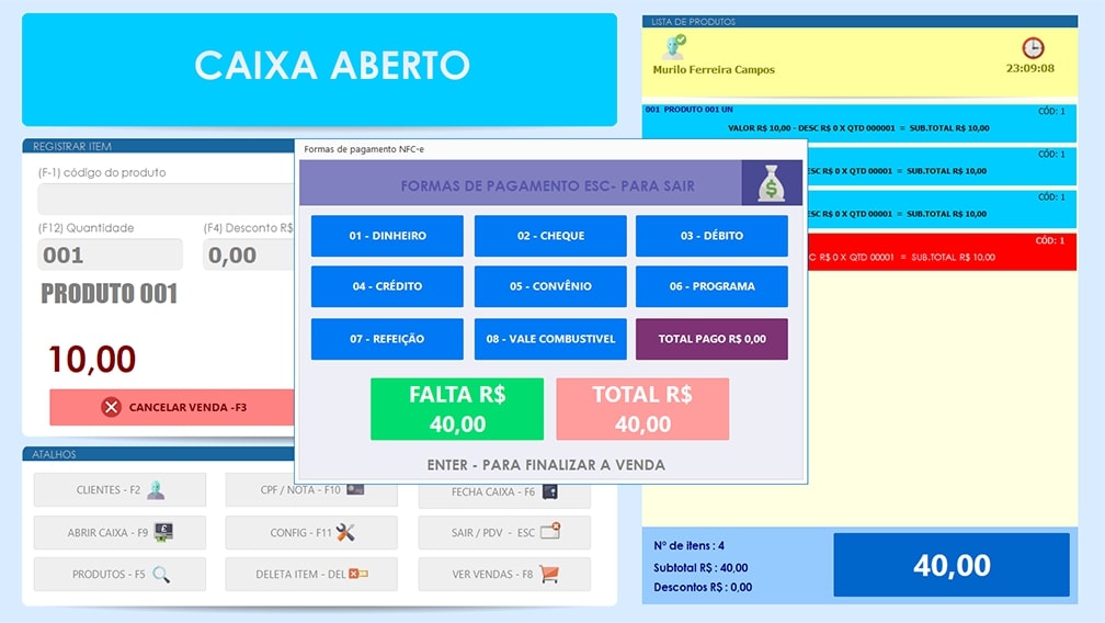 Imagem 3 do Sistema Vendaki