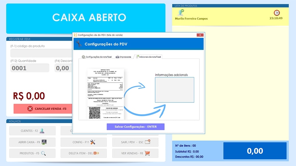 Imagem 4 do Sistema Vendaki