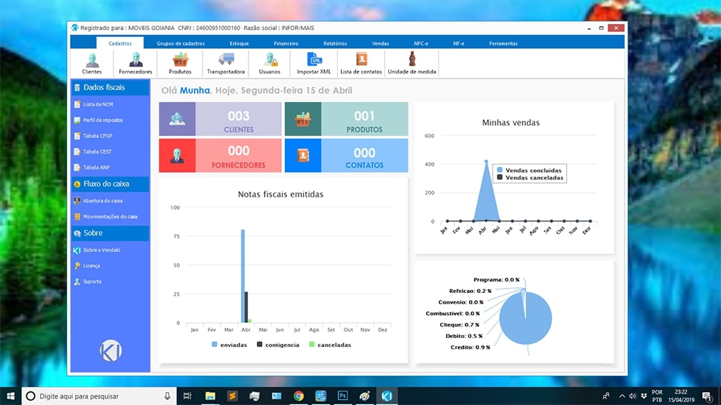 Imagem 8 do Sistema Vendaki
