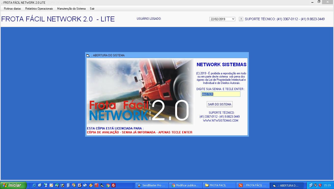 Imagem 1 do FROTA FÁCIL NETWORK LITE