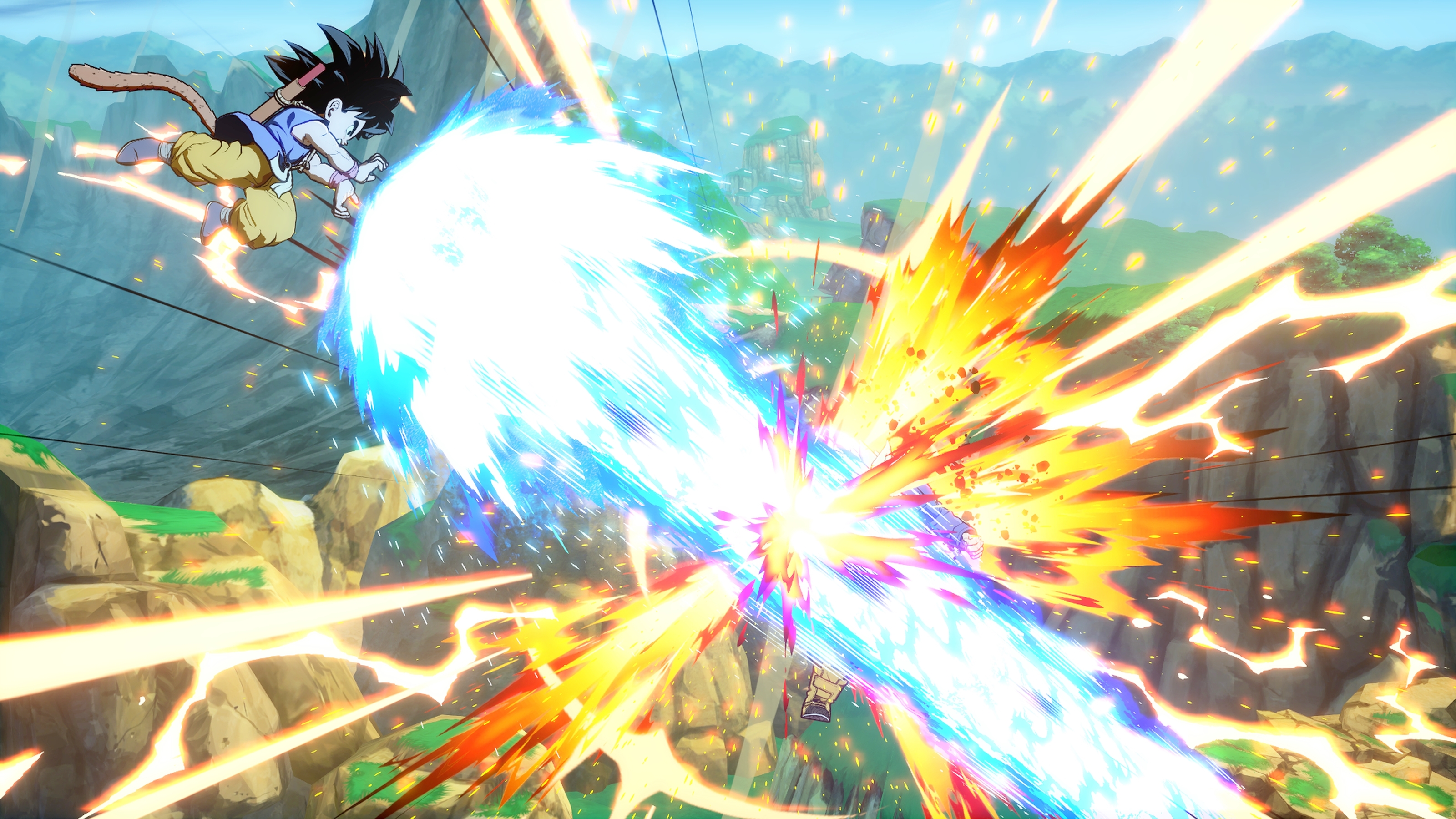 Goku Super Saiyajin 4 aparece em novas fotos de Dragon Ball FighterZ