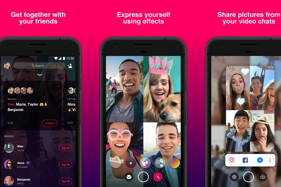 Imagem de: Facebook descontinuará Bonfire, o app de chat de vídeo em grupo