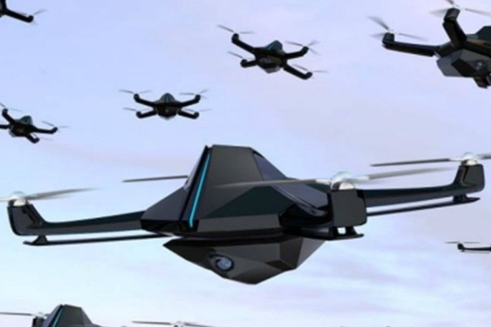 Imagem de: Drones são usados como armas por rebeldes Iêmen