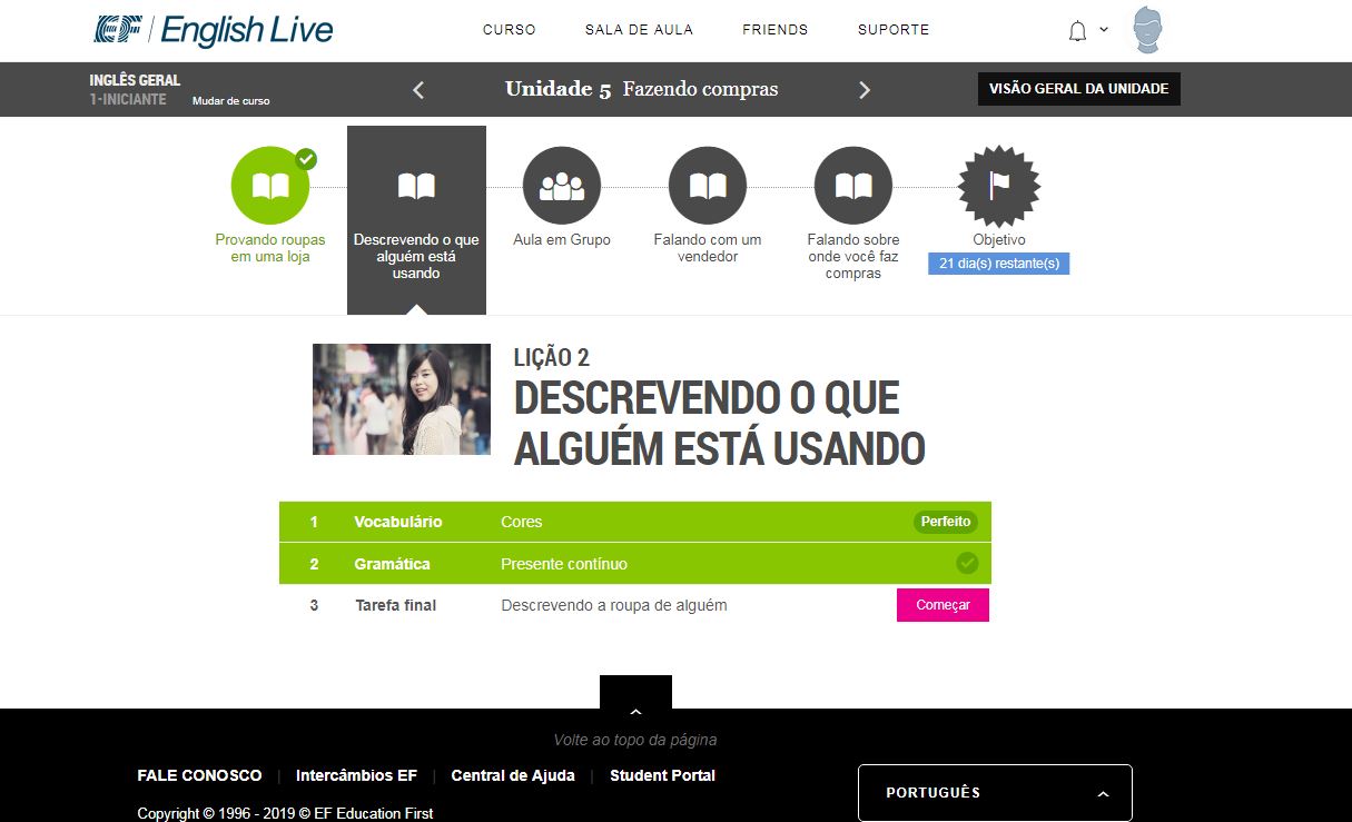 ef english live comentarios