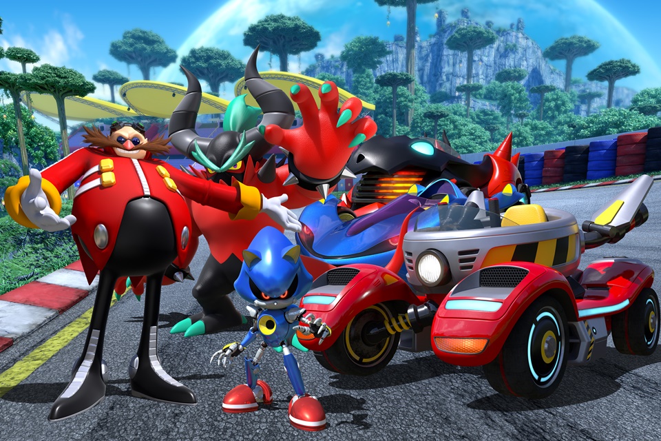 Team Sonic Racing acelera nas pistas com seu trailer de lançamento