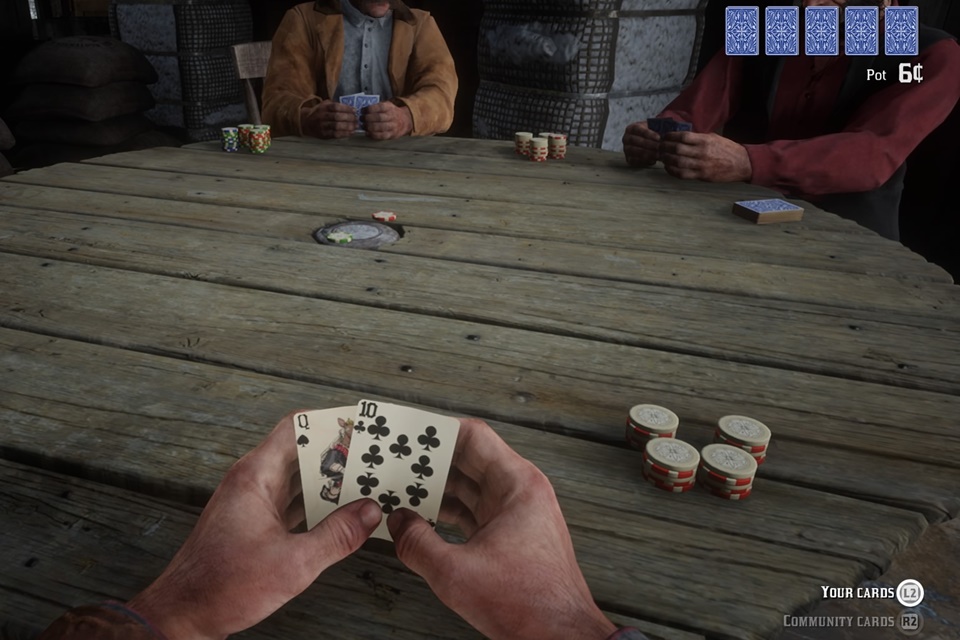 Nem todo mundo vai conseguir jogar poker em Red Dead Online