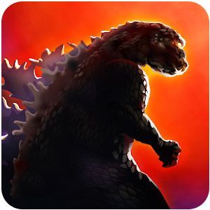 Logo Godzilla Defense Force IOS Ícone Logo Godzilla Defense Force IOS Ícone