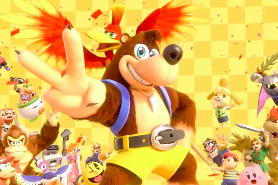 Banjo Kazooie finalmente confirmados em Super Smash Bros Ultimate