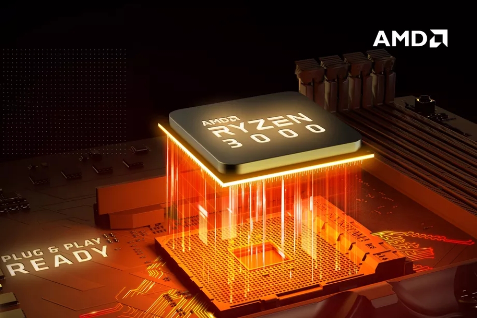 Imagem de: Ryzen 3800X aparece batendo Intel Core i9 em teste de desempenho