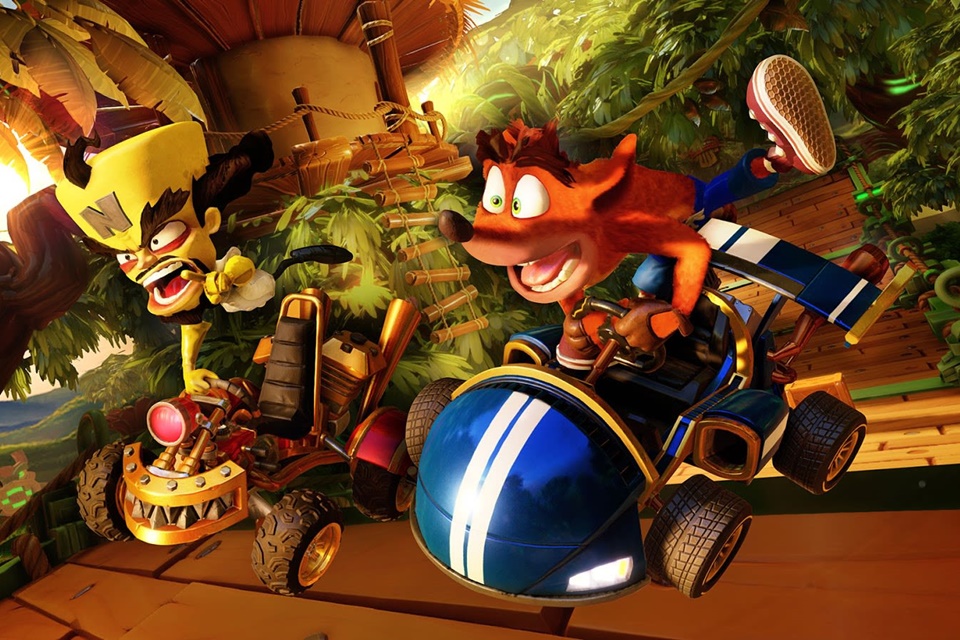 Crash Team Racing estreia no topo das vendas no Reino Unido