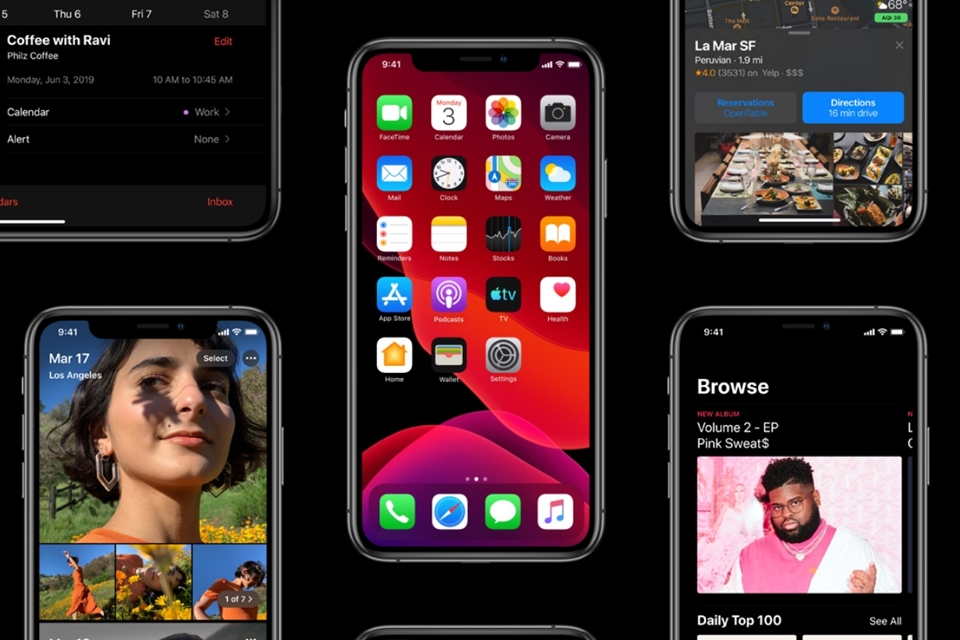 Imagem de: Beta aberto do iOS 13, iPadOS e macOS Catalina já começou