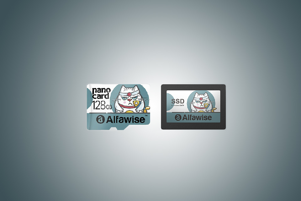 Imagem de: Cartão de memória de 128 GB e SSD de 120 GB da Alfawise estão mais baratos