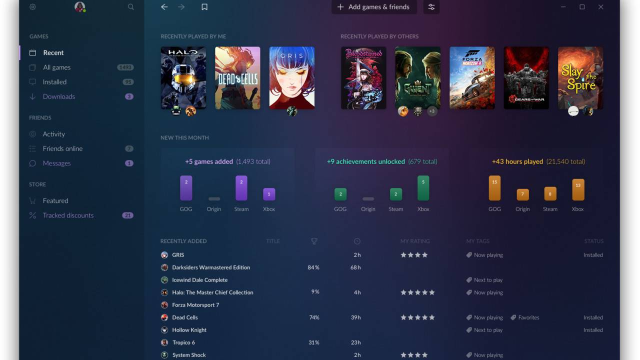 GOG Galaxy 2.0 inicia seu Beta e promete unir várias plataformas digitais |  Voxel