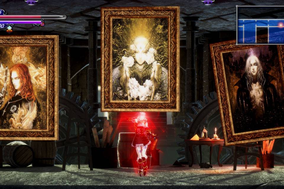 Bloodstained: mod troca quadros de apoiadores por artes de Castlevania