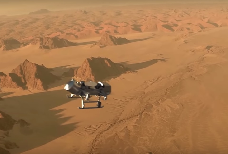NASA confirma missão para levar robô Dragonfly até Titã, lua de Saturno