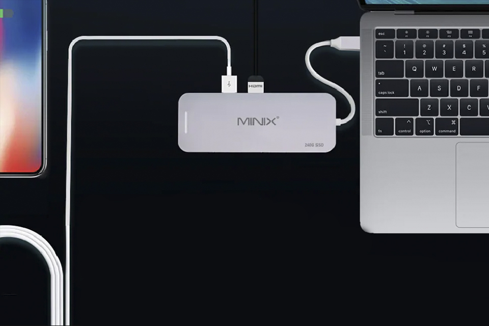 Imagem de: SSD de 240 GB é também um hub com entradas USB e HDMI; compre na GearBest