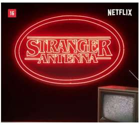 Logo Stranger Antenna Ícone Logo Stranger Antenna Ícone