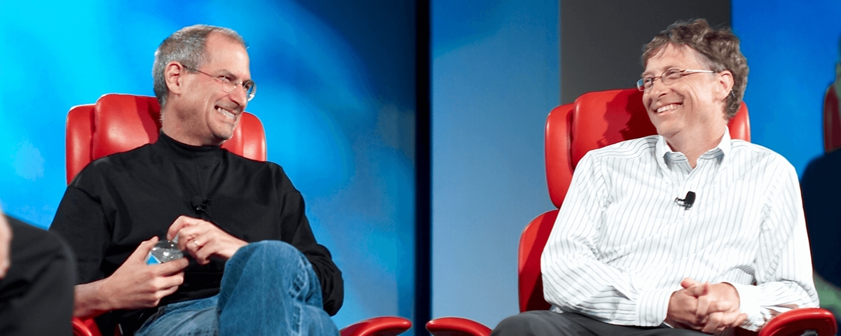 Imagem de: Bill Gates diz que Steve Jobs “lançava feitiços' e “às vezes era babaca”
