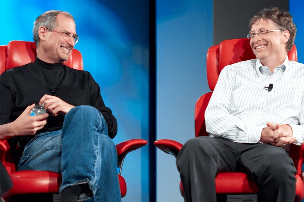 Imagem de: Bill Gates diz que Steve Jobs “lançava feitiços' e “às vezes era babaca”