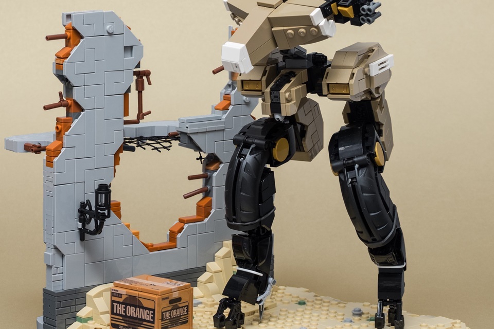 Abertura de Metal Gear Solid 4 é homenageada em LEGO por fã