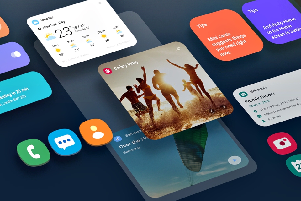 Imagem de: Samsung vai liberar One UI 2.0 para a linha Galaxy junto com o Android Q