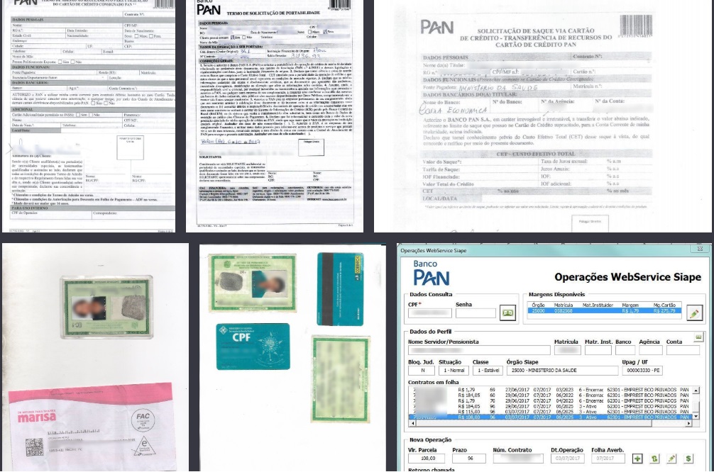 Resultado de imagem para Vazam 250 GB de documentos digitalizados de bancos brasileiros