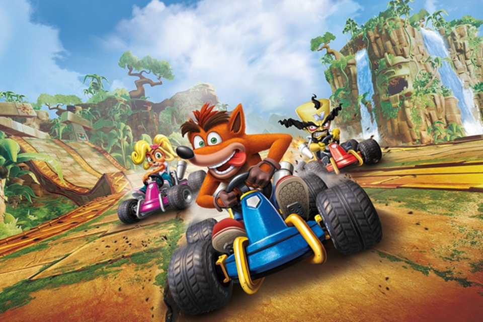 Crash Team Racing bate Marvel Ultimate Alliance 3 em vendas no Reino Unido