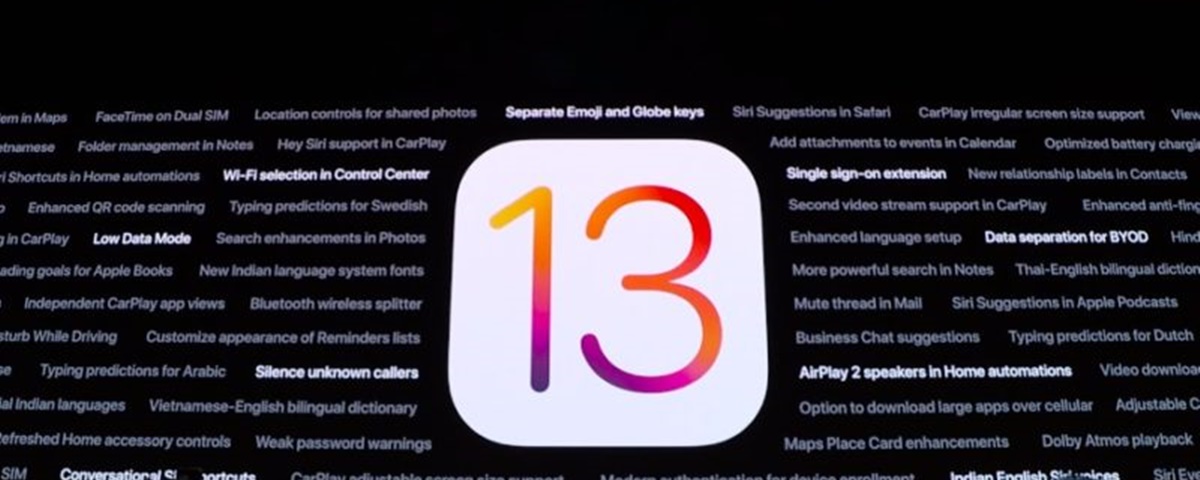 Imagem de: Apple disponibiliza iOS 13 beta 5 e iPadOS beta 5 para download